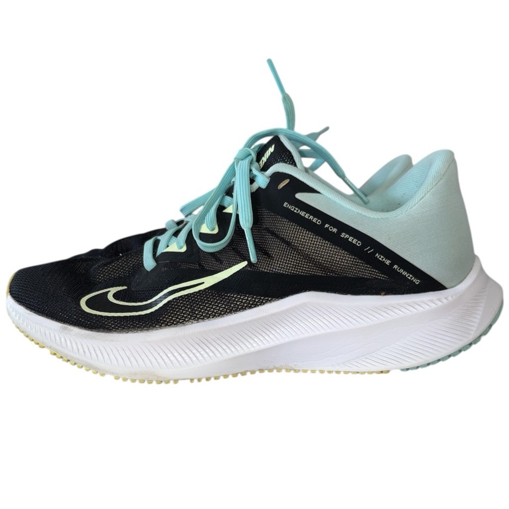 Nike Women’s Quest 3 Running Shoes Black/Barely Volt/Glacier Ice Size 8